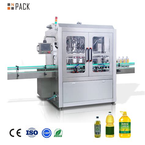 Automatic Linear Bulk Cooking Oil Olive Oil Filling Packaging Machine