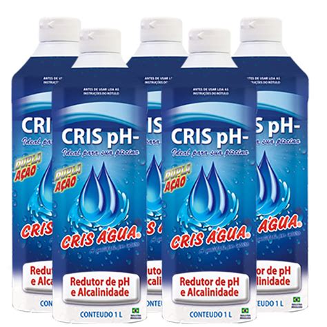 5 Redutor De Ph 1 Litro Cris Água Leroy Merlin