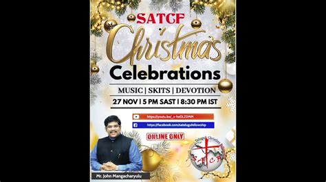 South Africa Telugu Christian Fellowship Christmas Celebration 2022