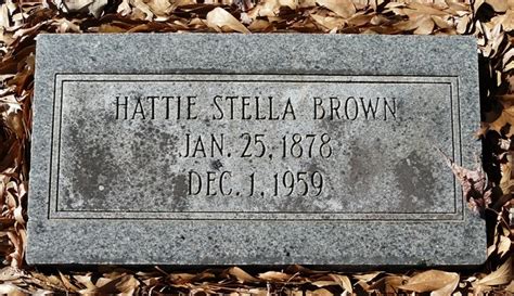 Hattie Stella Metcalfe Brown 1878 1959 Mémorial Find a Grave