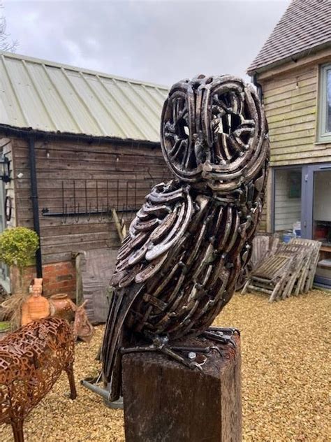 Big Owl Dadey Fine Metal Art