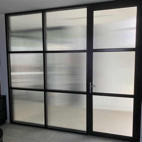 Reeded Glass Window Film Fluted Glass Film