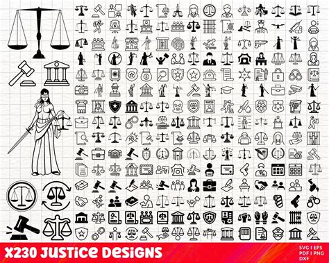 Justice Svg Bundle Justice Png Bundle Justice Clipart Scale Of