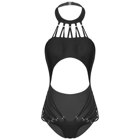 Iiniim Bikini Maillot de Bain Femme Une Pièce Sexy Triangle Body