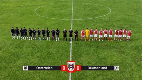 U 16 Nationalmannschaft: Österreich vs Deutschland