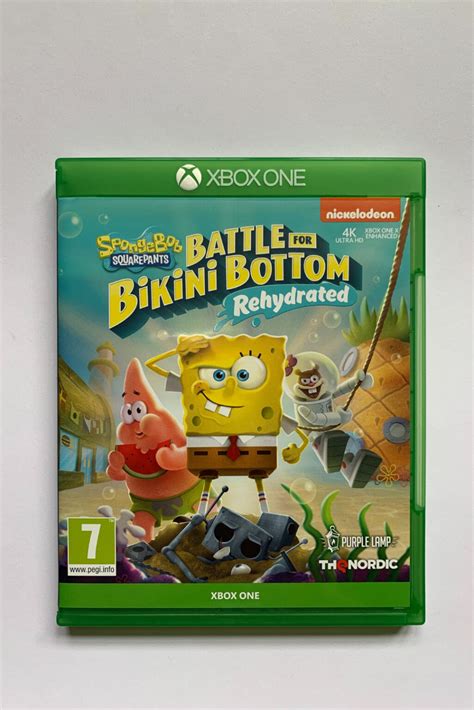 Spongebob Squarepants Battle For Bikini Bottom Rehydrated Xbox One Nintendopusheren