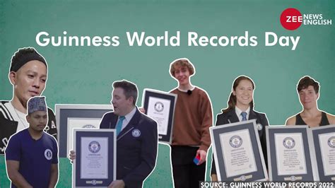 Watch Super Skills On Show For Guinness World Records Day Zee News