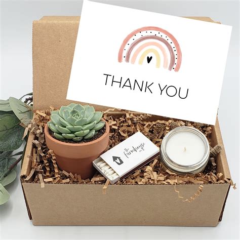 Thank You Succulent T Box A Big Thank You T Box Friend Etsy