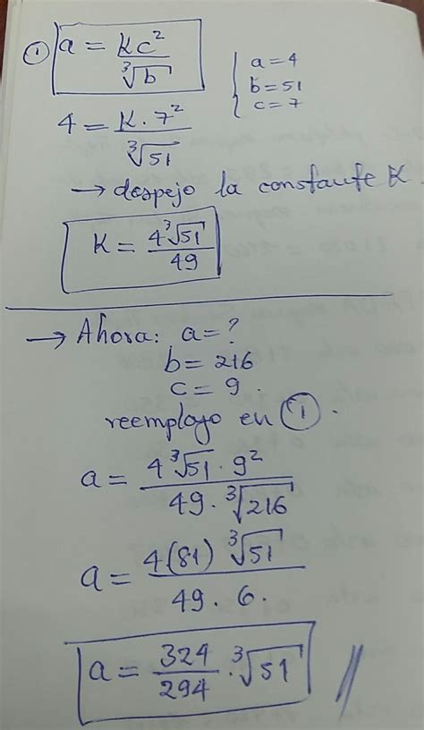 Sean Tres Magnitudes A B Y C Donde Se Cumple Que A Es Directamente