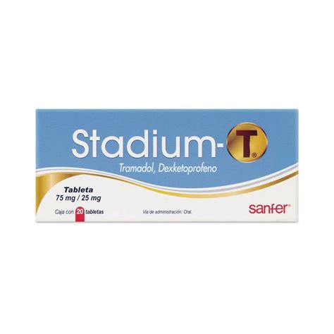 Stadium T 75 Mg 25 Mg 20 Tabletas Walmart