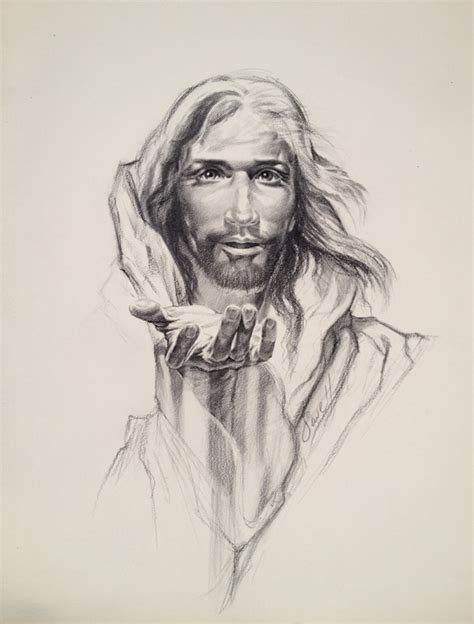 Jesus Sketches Drawings