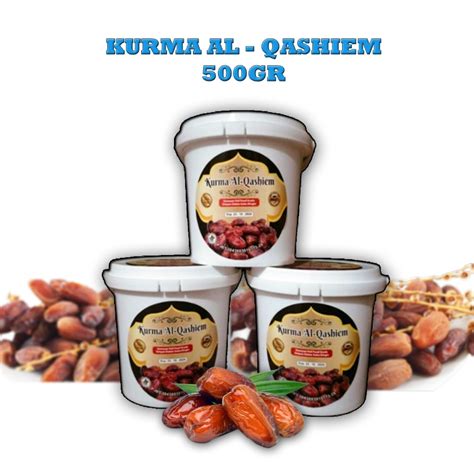 Jual RGAKSESORIS KURMA AL QASHIEM Ember 500 Gram 700 Gram Expired 2025