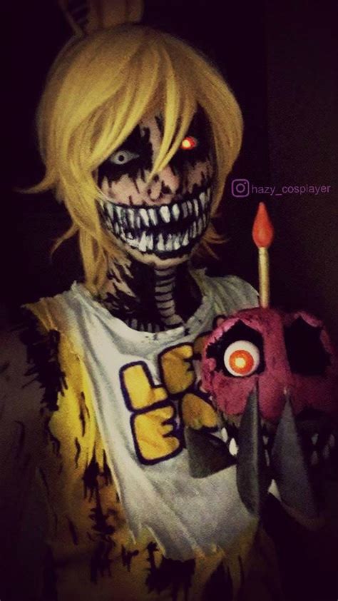 Fnaf 4 Cosplay Nightmare Chica By Hazycosplayer On Deviantart