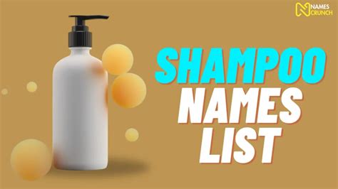 Funny Shampoo Names [370+ Clever Ideas] - Names Crunch