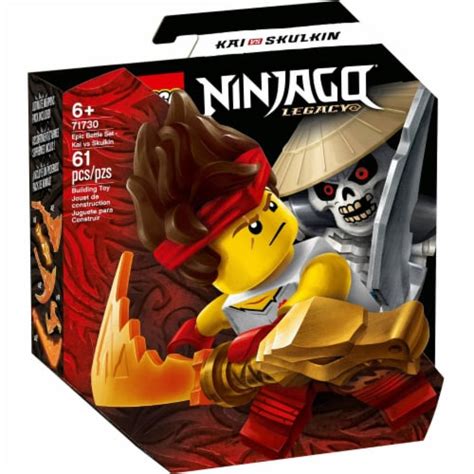 LEGO® Ninjago Legacy Epic Battle Set: Kai vs. Skulkin, 61 pc - Kroger