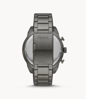 Fossil Bronson Chronograph Smoke Stainless Steel Watch Mall Of America