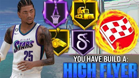 2k24 Best High Flyer Build W Hof Precision Dunker Gold Bulldozer