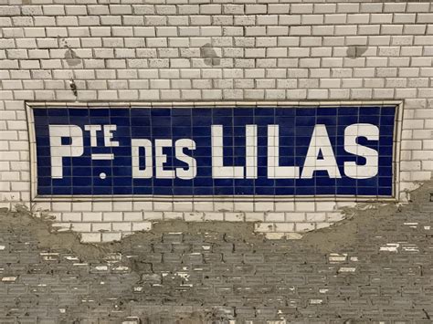 Station de métro Porte des Lilas ligne 11 Paris 2019 Revue Captures