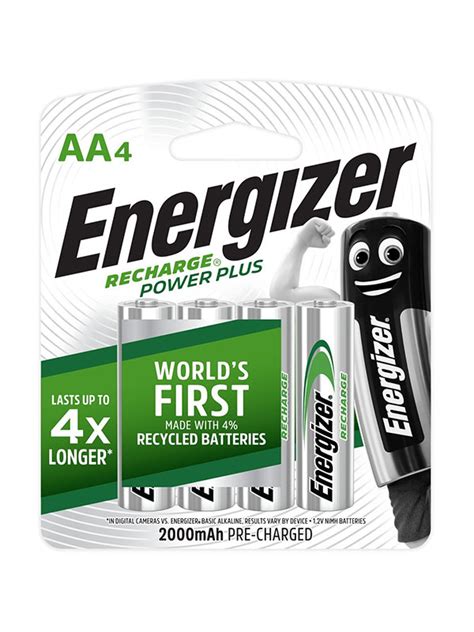 ENERGIZER RECHARGE® POWERPLUS AA BATTERIES - Energizer-Philippines