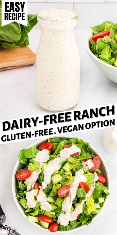 Dairy-Free Ranch Dressing - Mama Knows Gluten Free