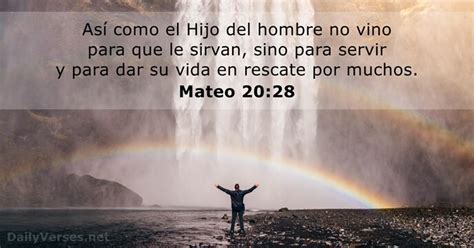 4 de julio de 2022 Versículo de la Biblia del día Mateo 20 28