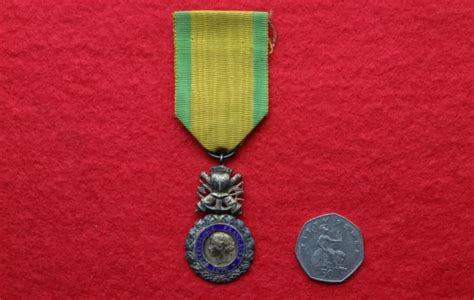 Ww French Military Medal Medaille Militaire Rd Republic