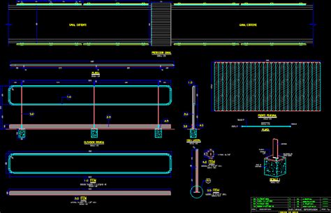 Guard Rail Of High Ways Dwg Block For Autocad Designs Off