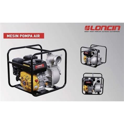 Jual Mesin Alkon Loncin LC 50 ZB 2 Inch Pompa Air Irigasi Bensin