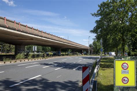 Weidetorbrücke in Hannover neue Verkehrsführung LKW Verkehr wird