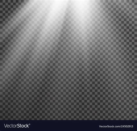 White glowing light Royalty Free Vector Image - VectorStock