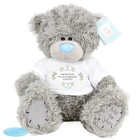 Personalised Me To You Bear Religious Cross Teddy Bears All Ts