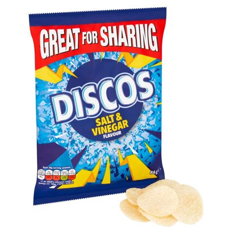 Discos Salt And Vinegar Sharing Crisps Ocado