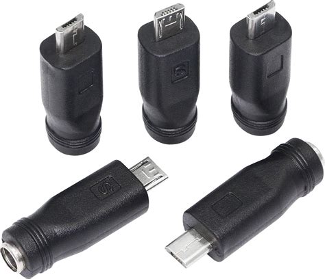 Amazon Sinloon Pcs Usb Micro To Dc Adapter Plugs Connectors