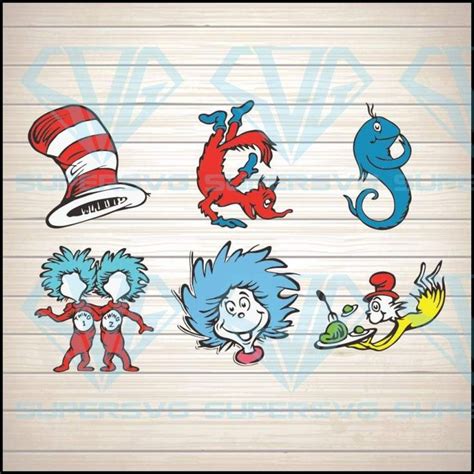 Dr Seuss Svg File Cat Hat Svg Cat In The Hat Svg Read Across America Svg Dr Seuss Svg Cricut