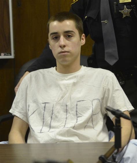 T J Lane Wears T-Shirt Saying 'Killer' At Sentencing For Chardon High ...