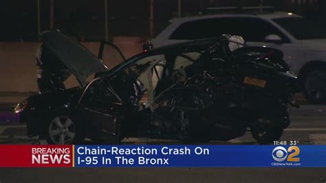 Chain Reaction Crash On I 95 Youtube