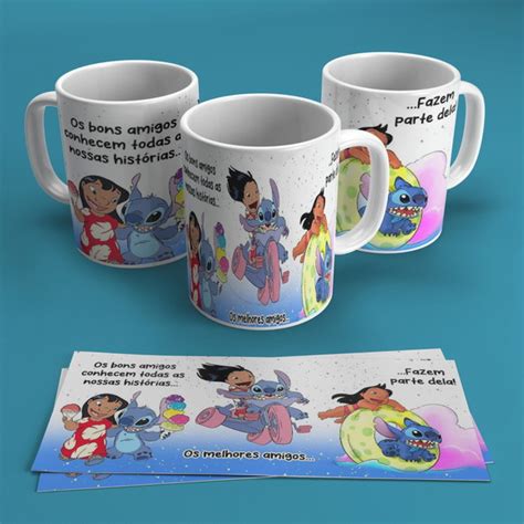 Caneca Personalizada Lilo Stitch Elo7 Produtos Especiais