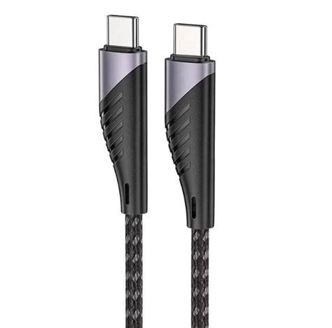 Cable de Datos y Carga Rápida Fiddler USB C a USB C 3A Trenzado