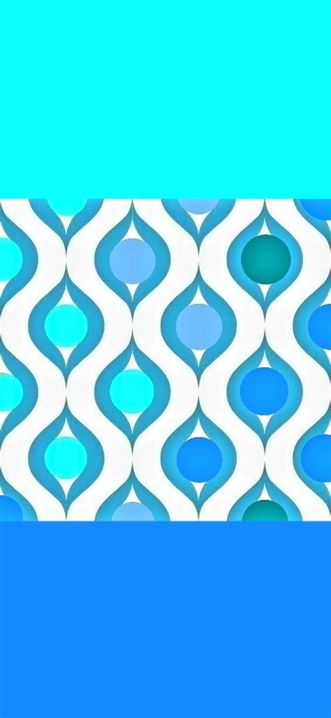 An Abstract Blue And White Wallpaper With Wavy Lines On The Bottom Half