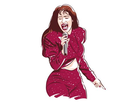 Selena Quintanilla Vector Art