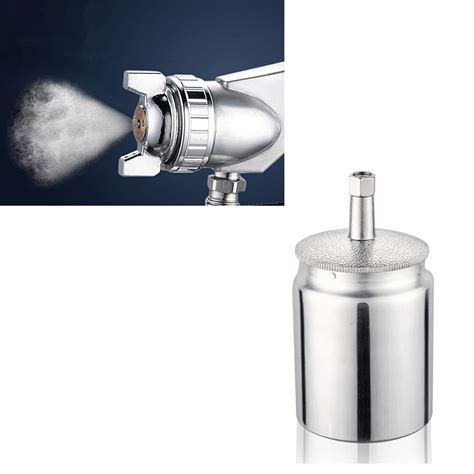 Nuzamas Suction Feed Air Spray Paint Gun Mm Stainless Nozzle Ml