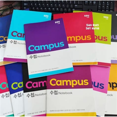 Jual Buku Tulis SiDU Maxi 42 Lembar Motif Campus Korea Shopee Indonesia