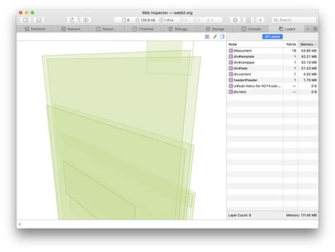 Visualizing Layers in Web Inspector | WebKit