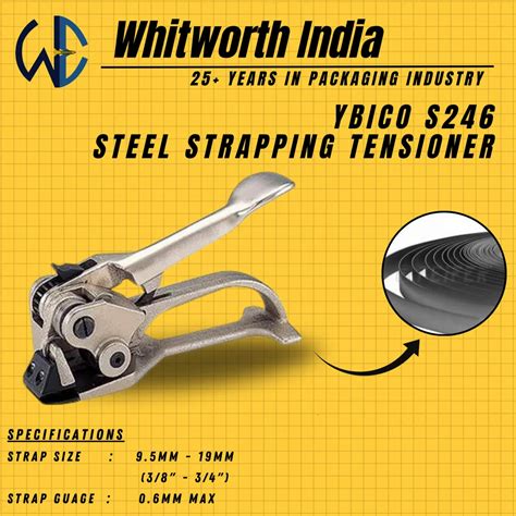 YBICO Steel Strapping Tensioner S246 At 13000 Steel Strapping