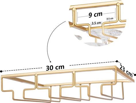 Wijnglashouder Onder Kast Glazen Houder Voor Wijnglazen Glaswerk
