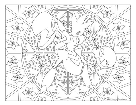 212 Scizor Pokemon Coloring Page Windingpathsart