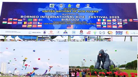 The 16th Borneo International Kite Festival 2023 Bintulu Sarawak