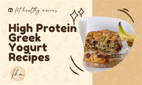 22 High-Protein Greek Yogurt Recipes - Fit Healthy Macros