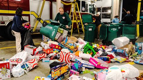 Georgetown Fire Department Collects Toys During Th Annual Santa