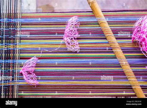 Yakan weaving and cloth at the Yakan Weaving House in Basilan, Philippines Stock Photo - Alamy